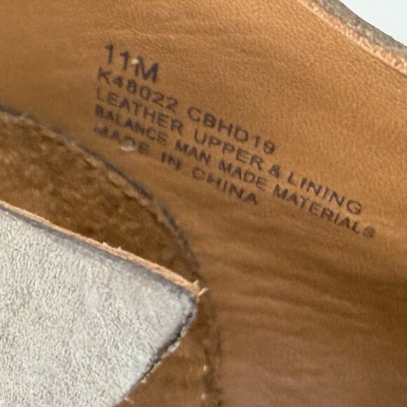 Kork-Ease Niseda oxford loafers 11 leather buckle grey brown - Picture 7 of 9